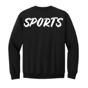 Sports Black Sweatshirt