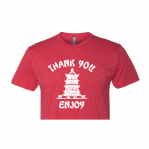 Thank You Enjoy Womens Crop Top