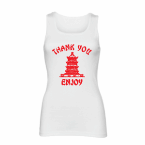 Thank You Enjoy Womens Tank Top